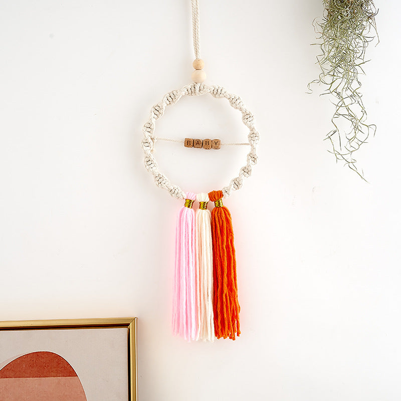 Decorative Macrame Dreamcatcher Wall Hanging Kalsten