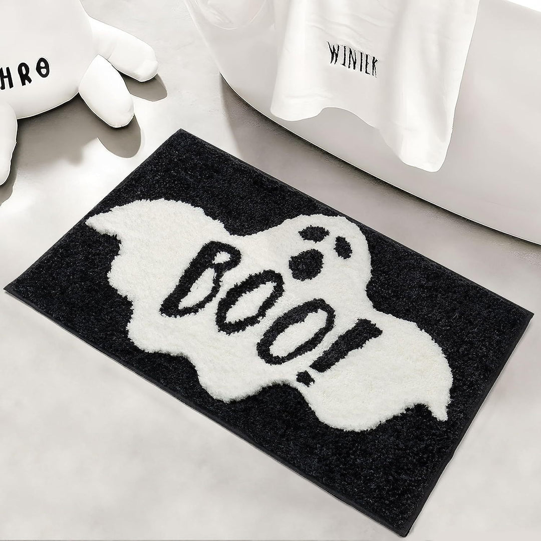 Halloween-Themed Ghost Bath Mat Kalsten