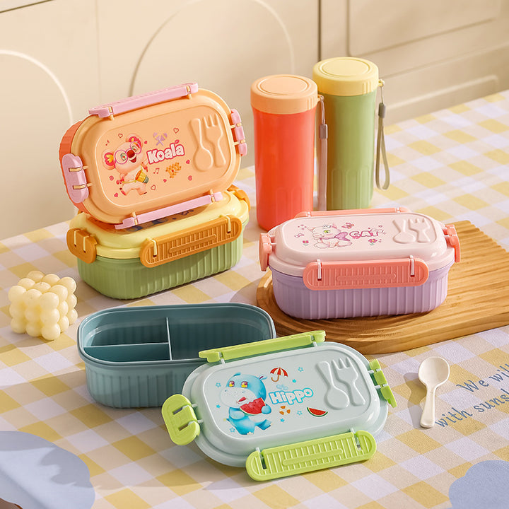 Whimsical Character-Themed Bento Lunch Box