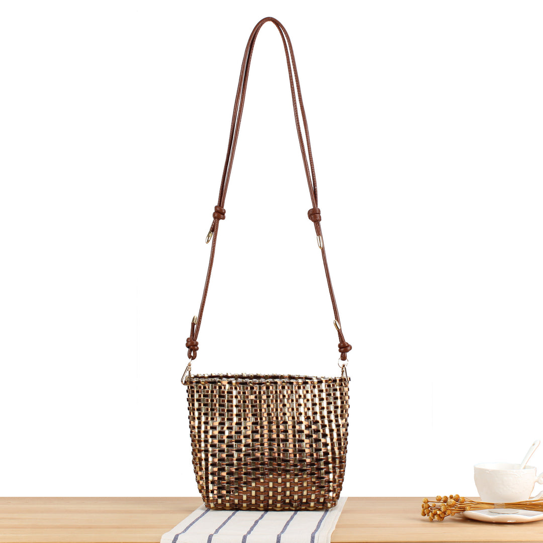 Handmade Basket Bag in Modern Structural Design Kalsten