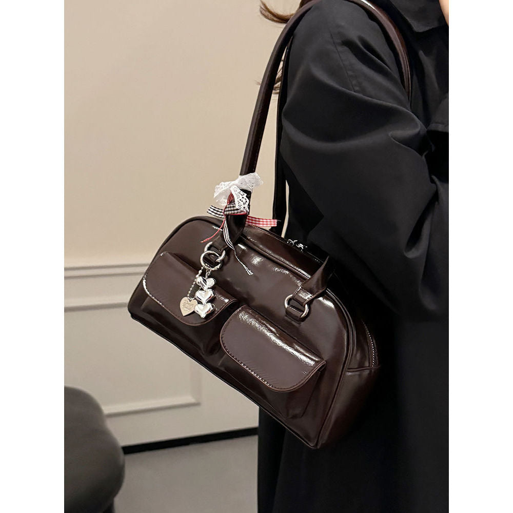 Elegant Dual-Pocket Handbag Kalsten