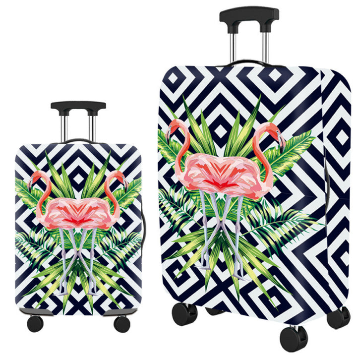 Women's suitcase with unique art design Kalsten