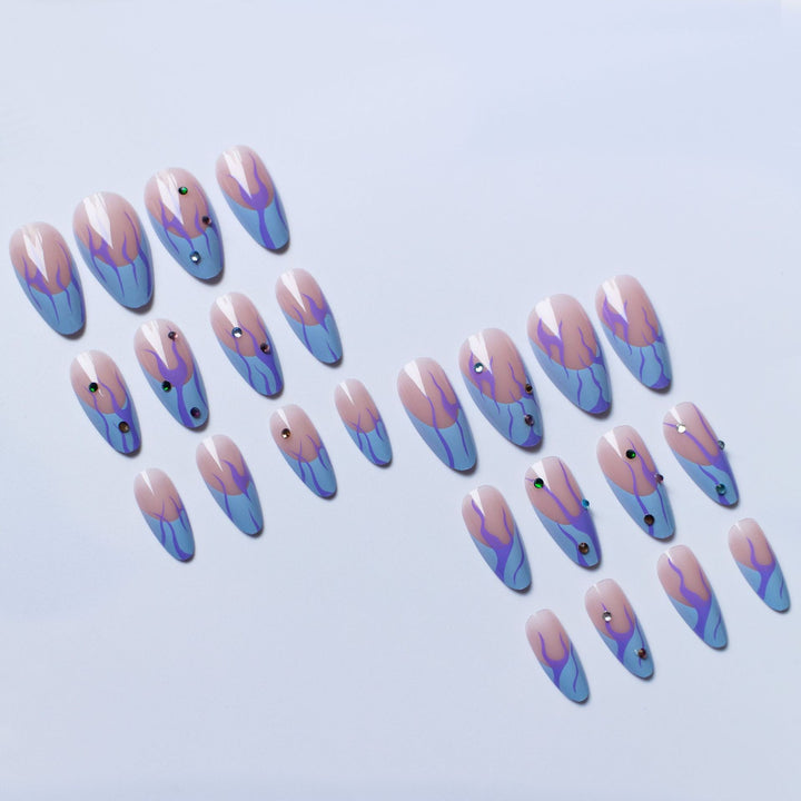 Elegant Abstract Nail Art Design Kit