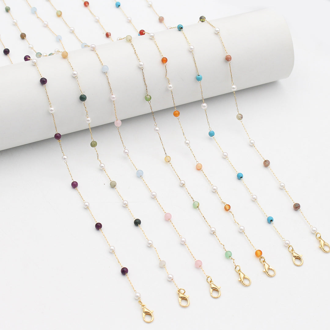 Elegant Multi-Color Eyewear Chain Kalsten