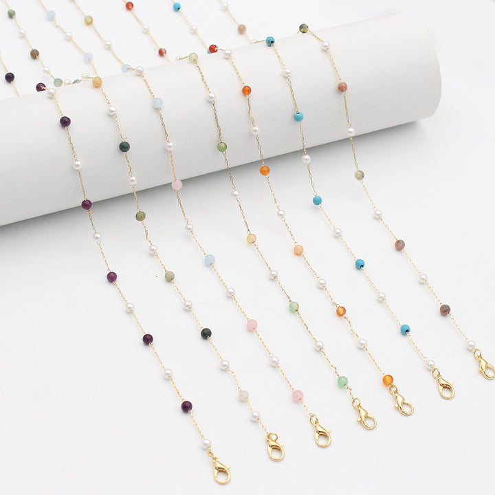 Elegant Multi-Color Eyewear Chain Kalsten