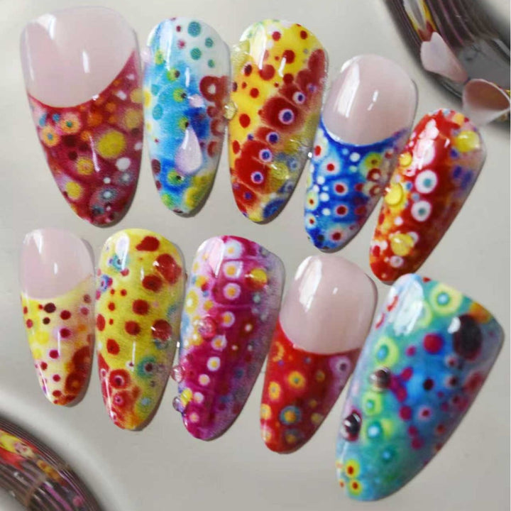 Artistic Decorative Nail Extensions Kalsten