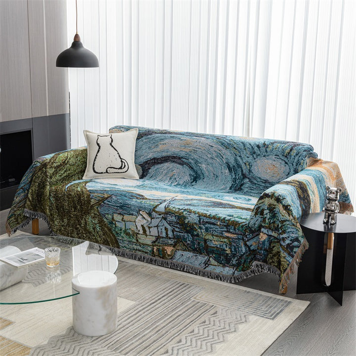 Artistic Tapestry Throw Blanket
