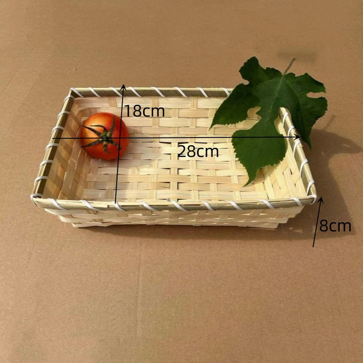 Rectangular Woven Serving Tray Kalsten