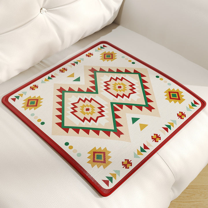 Decorative Geometric Floor Mat Kalsten