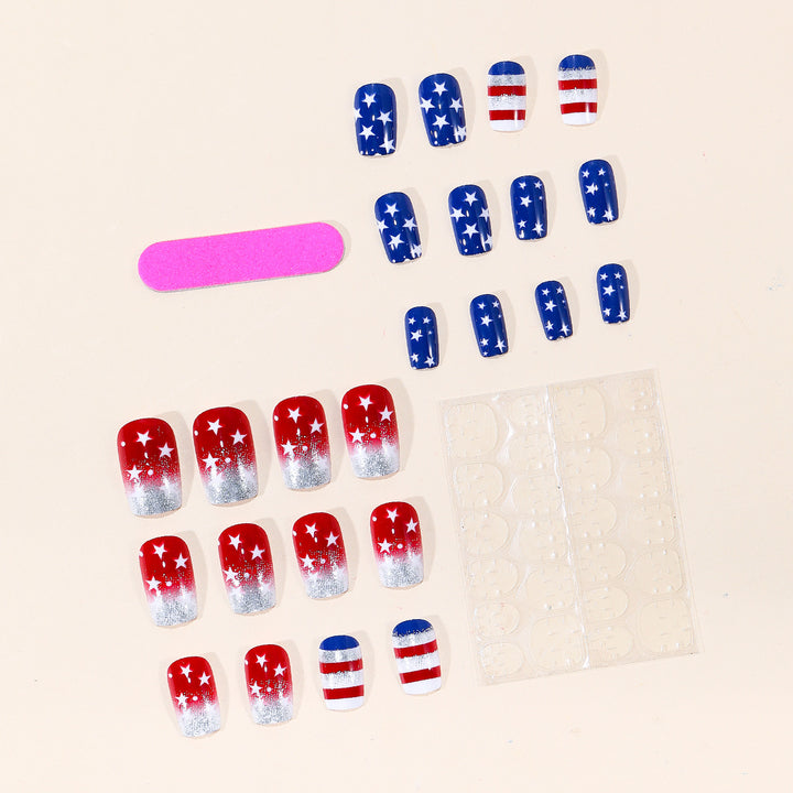 Patriotic Nail Art Decorations Kalsten