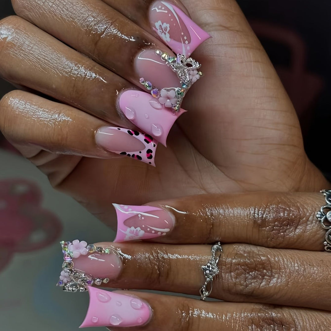 Decorative Press-On Nail Art Set Kalsten