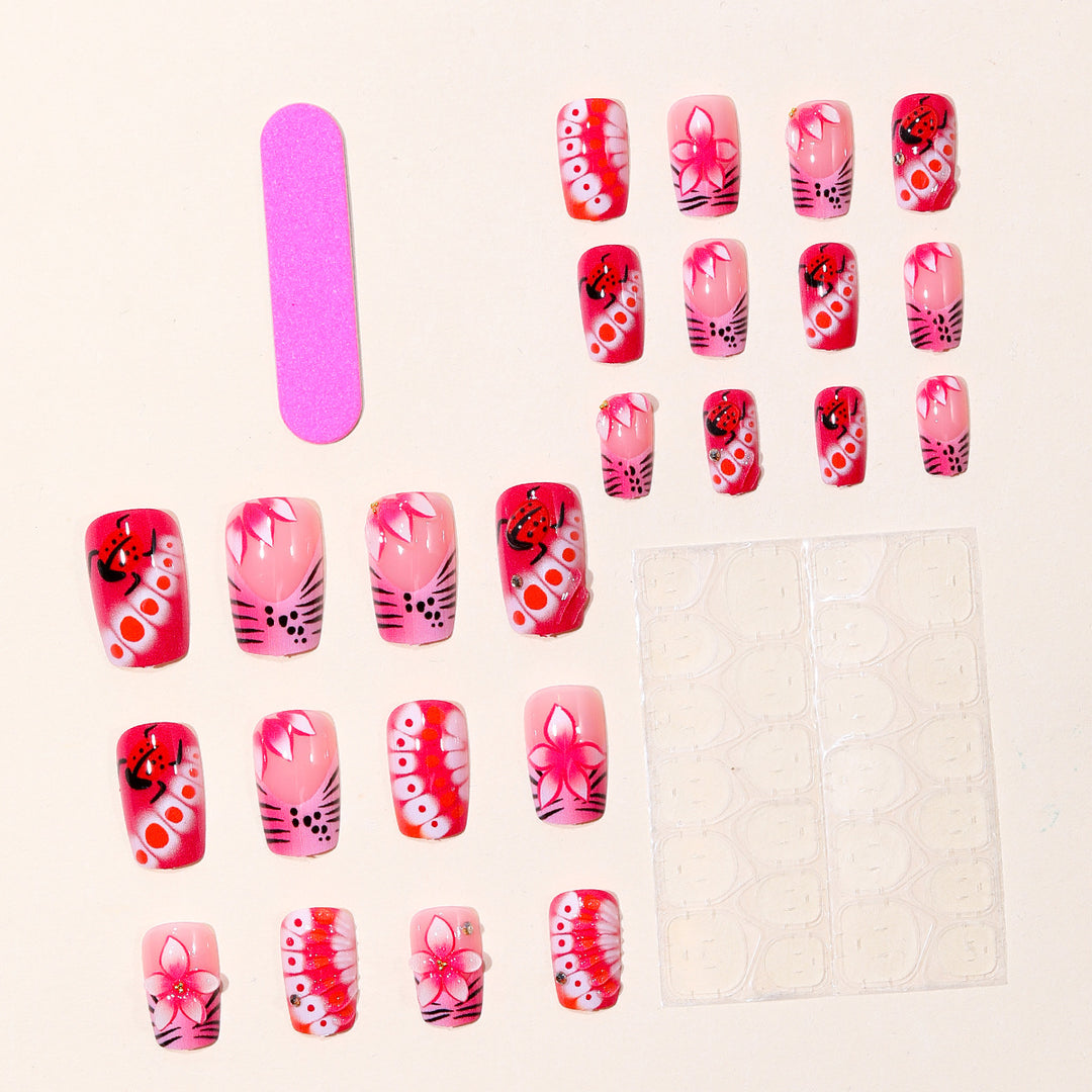 Artistic Floral Nail Art Extensions Kalsten 1789713157