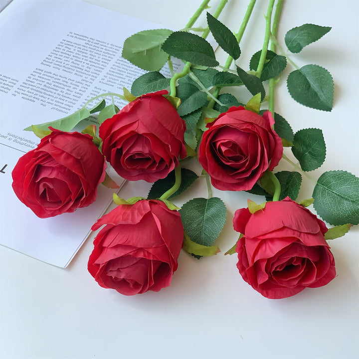 Artificial Rose Floral Stem