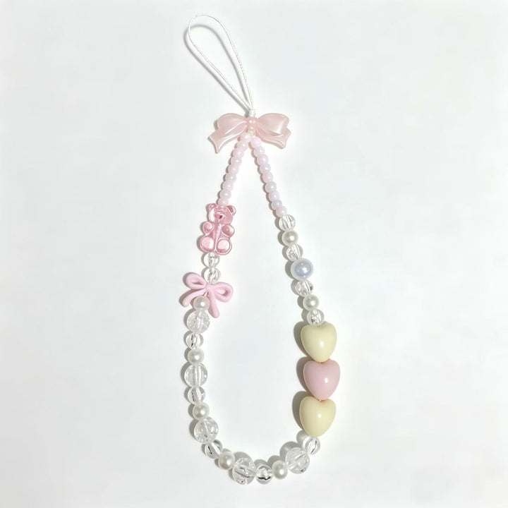 Beaded Charm Phone Strap Kalsten