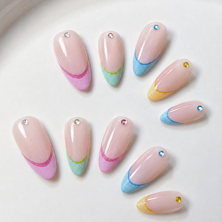 Elegant French Tip Nail Art