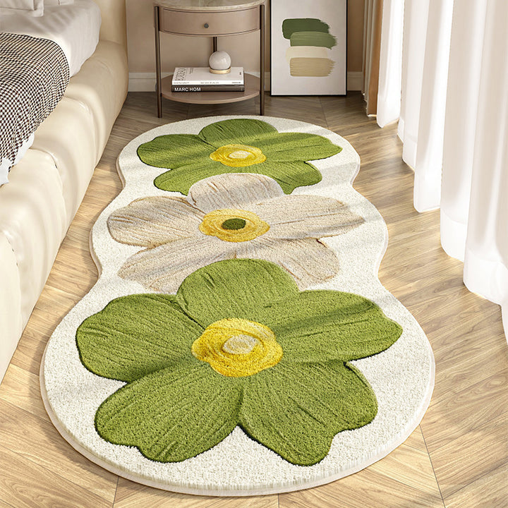 Floral Patterned Area Rug