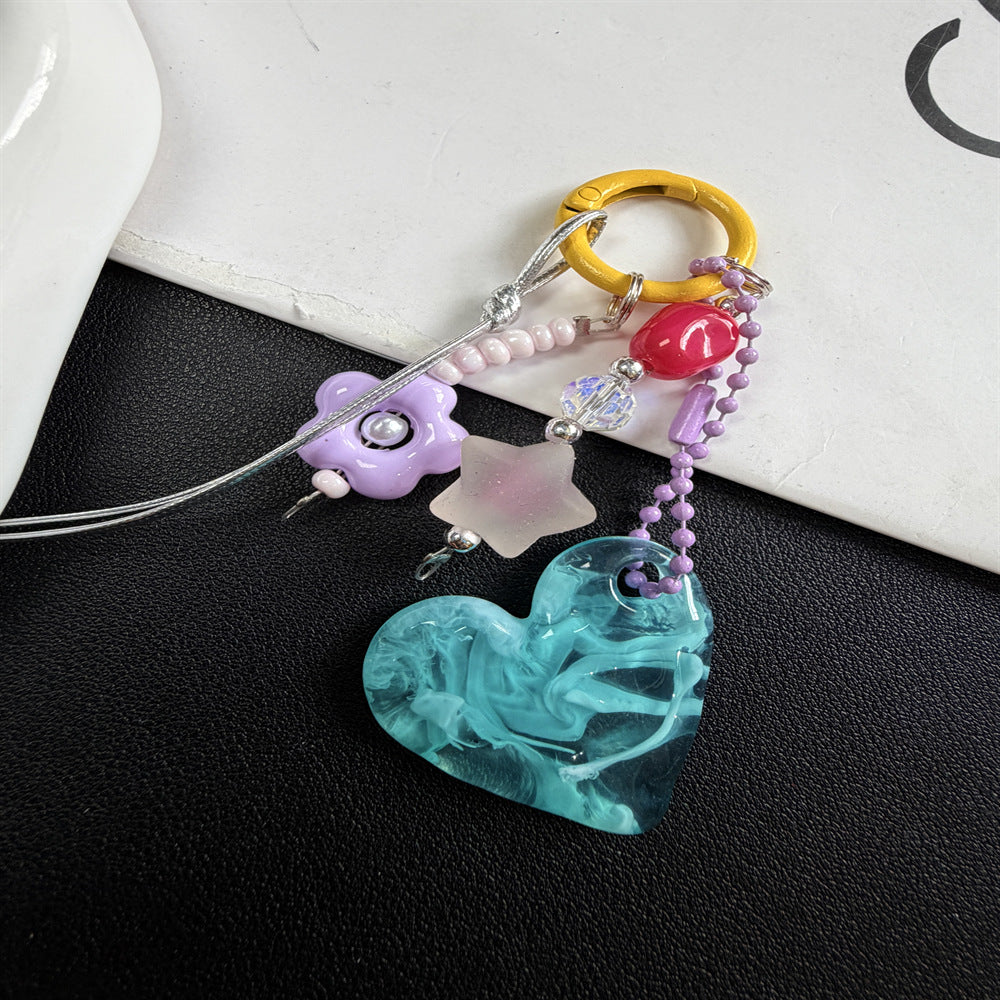 Trendy Beaded Charm Keychain Kalsten