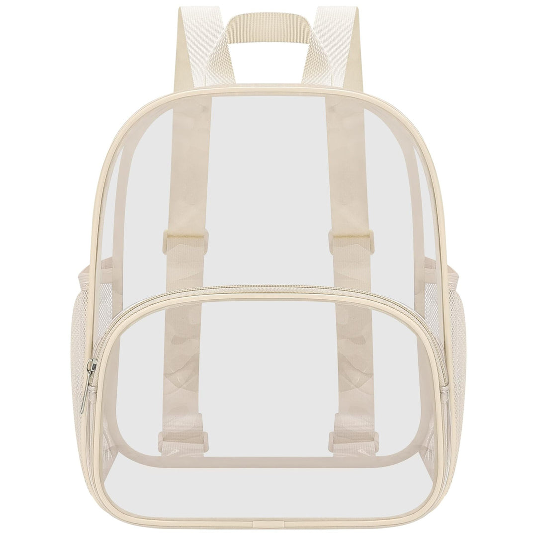 Unisex transparent everyday backpack with reinforced bottom and breathable straps Kalsten