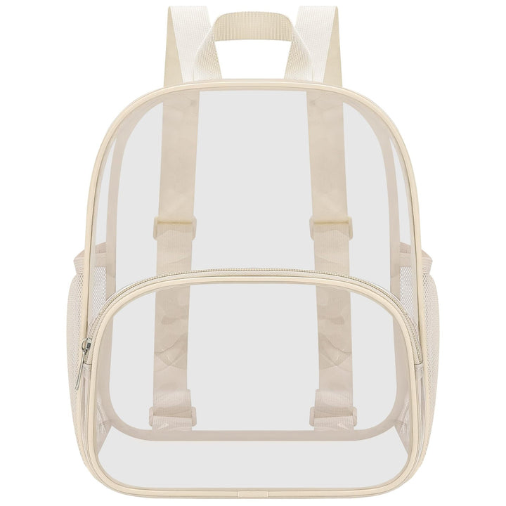 Unisex transparent everyday backpack with reinforced bottom and breathable straps Kalsten
