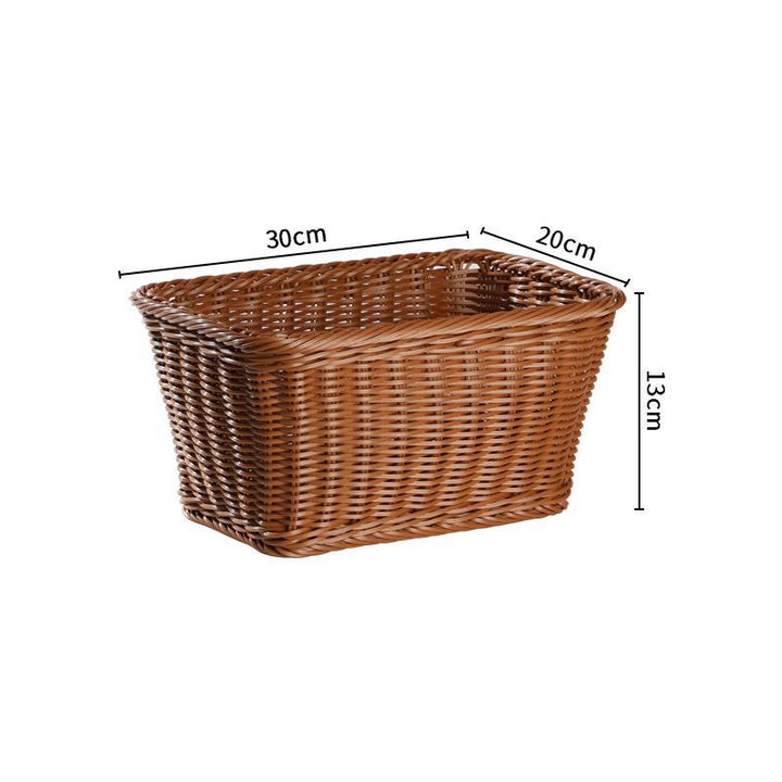 Large Rectangular Woven Storage Tray Kalsten