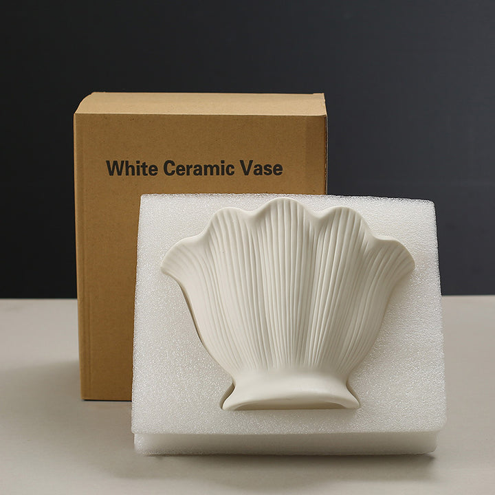 Shell-shaped Decorative Ceramic