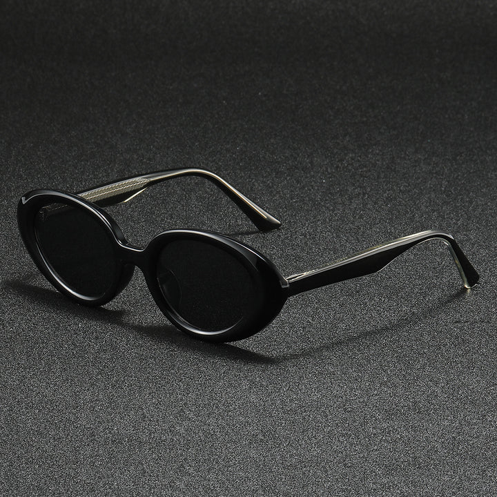 Ladies fashionable sunglasses in elegant, oval design Kalsten