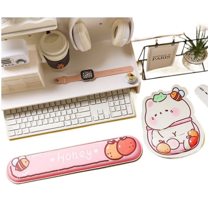 Cute Cartoon-Themed Soft Gel Mouse Pad