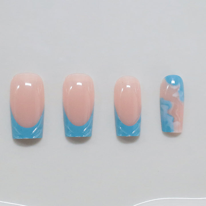 Artistic Marble Design Nail Art Kalsten