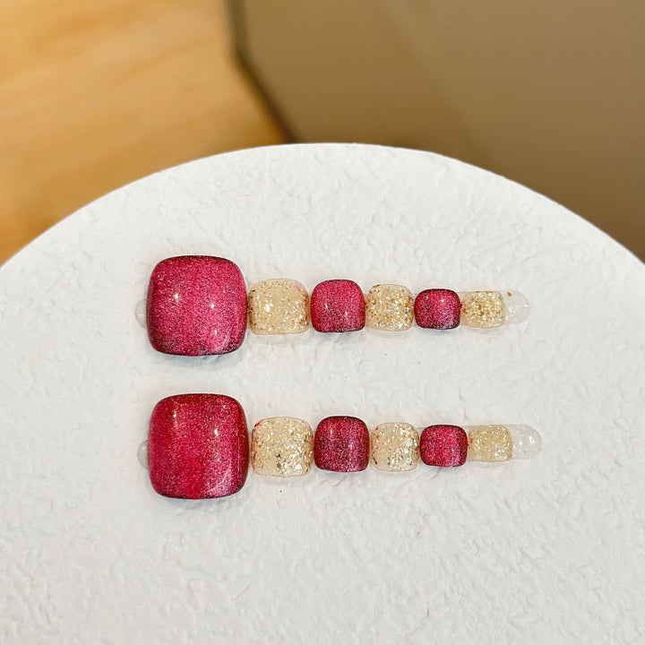 Decorative Glitter Hair Clip Set