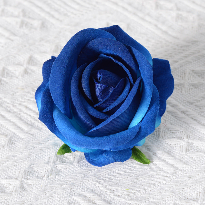 Decorative Velvet Rose Pin Brooch