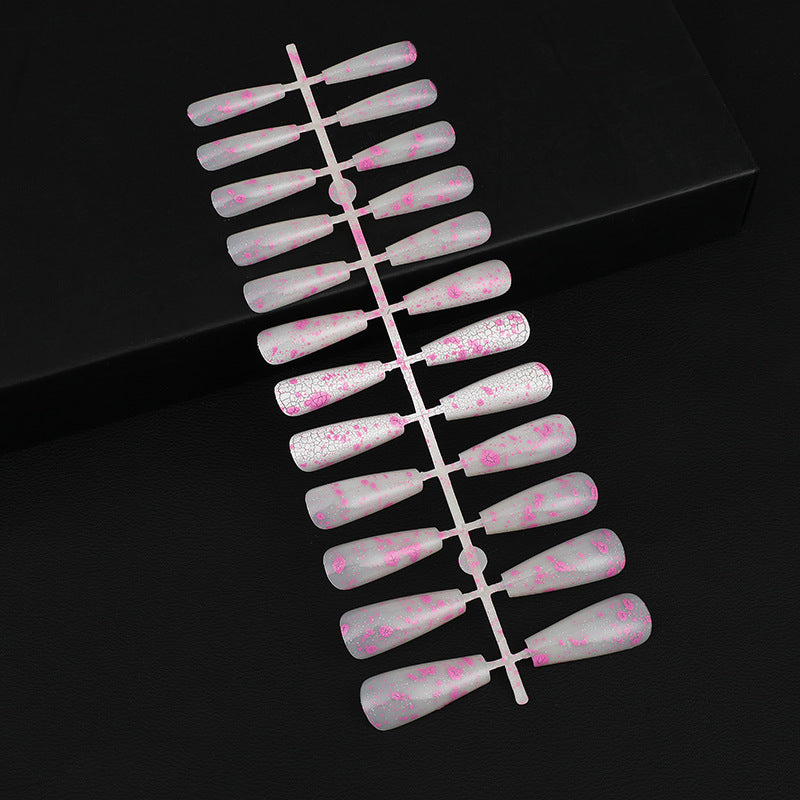 Artificial nails with delicate floral design Kalsten