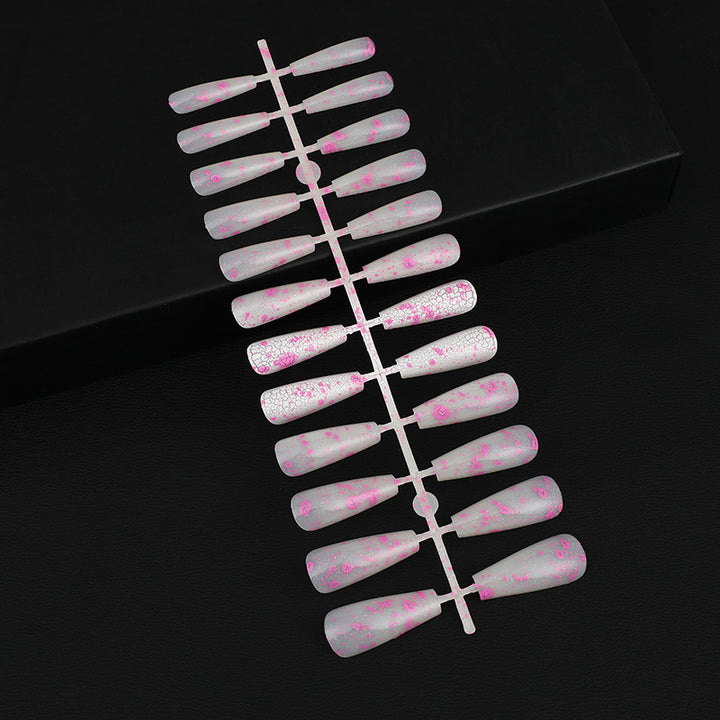 Artificial nails with delicate floral design Kalsten