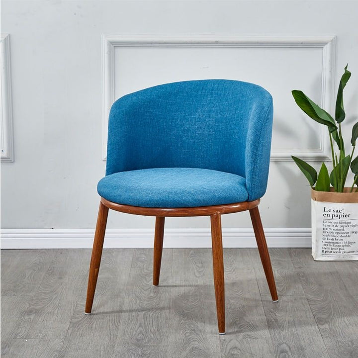Polster chair with modern curves and comfortable seating surface Kalsten