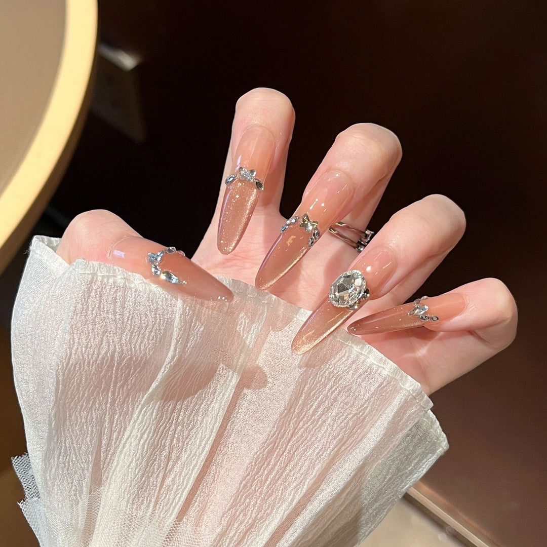 Glamorous Press-On Nail Extensions Kalsten