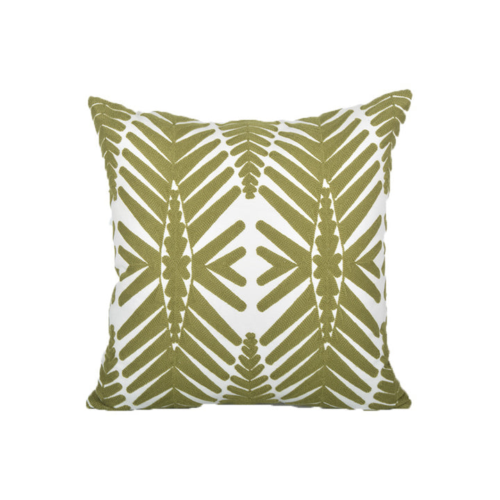 Artistic Botanical Accent Pillow