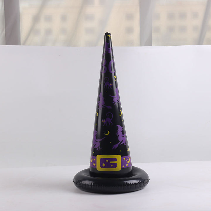 Women's Inflatable Witch Hat Toy Carnival