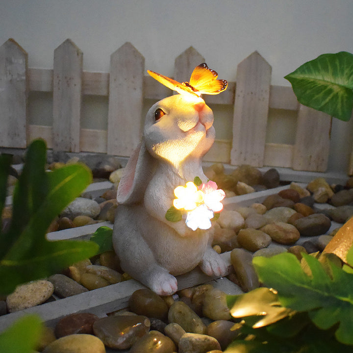 Solar Turtle Succulent Planter With LED Lights Textured Resin Garden Statue Kalsten