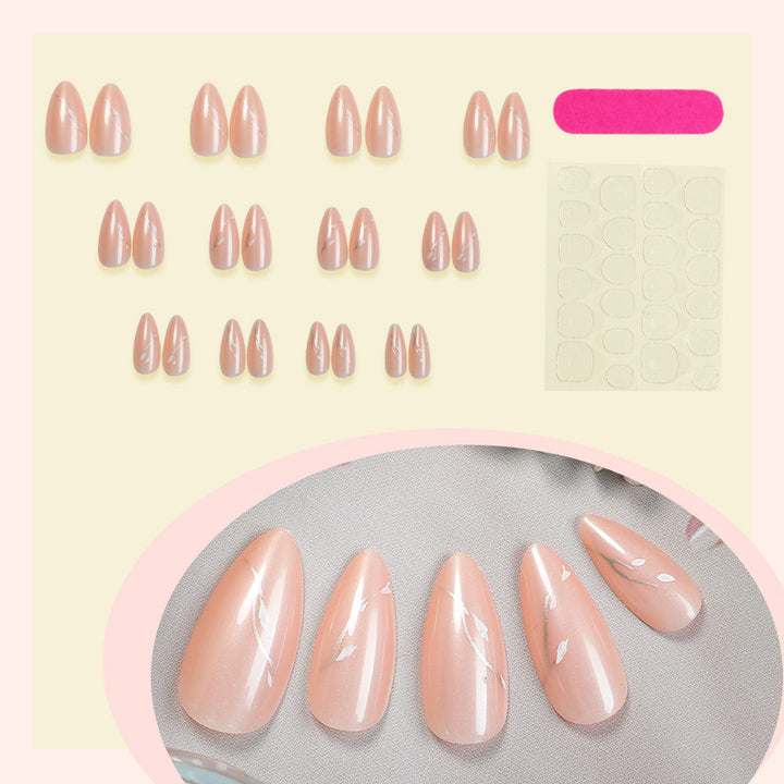 Elegant Press-On Nail Design Set Kalsten