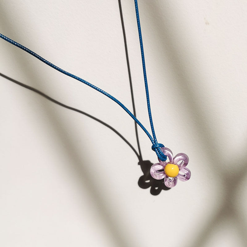 Floral Pendant Necklace Kalsten