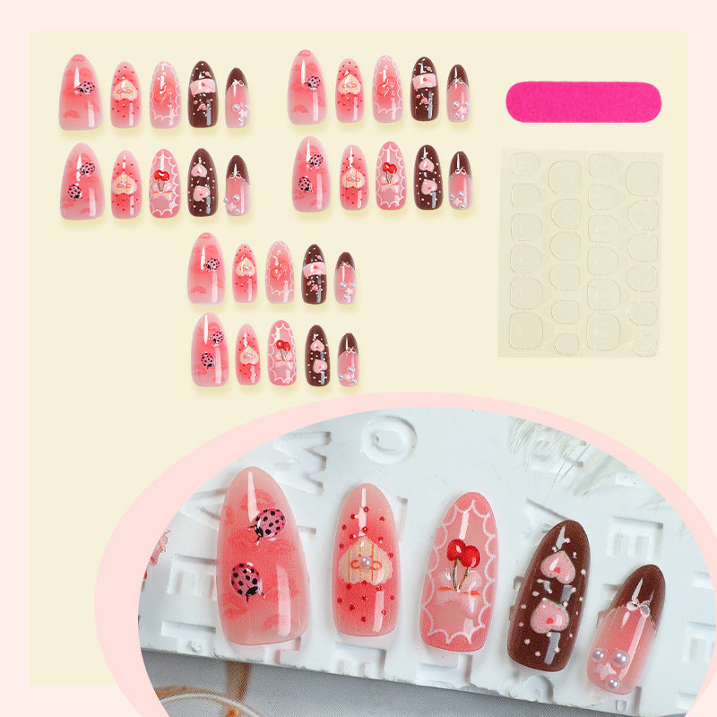 Fantasy-Themed Press-On Nail Art Set Kalsten