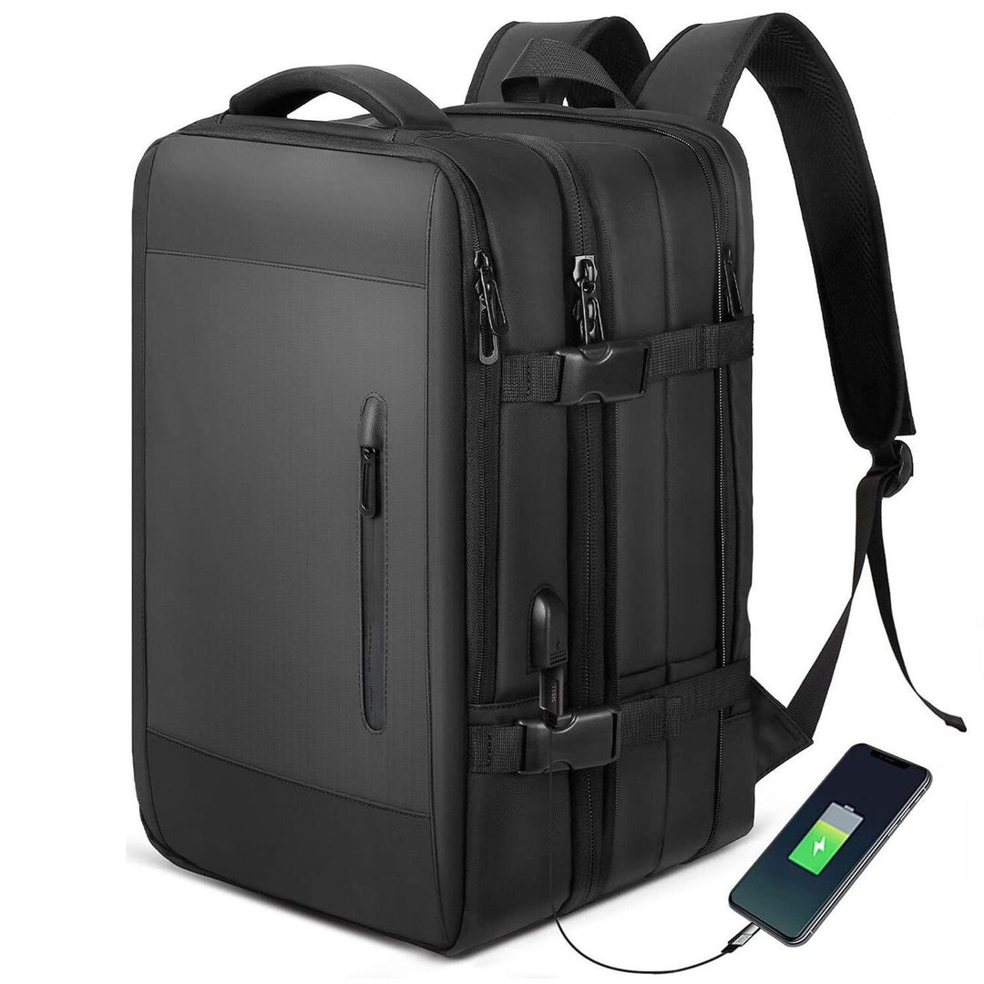 Multifunctional Laptop Backpack with USB Charging Port and Water-Repellent Material Kalsten