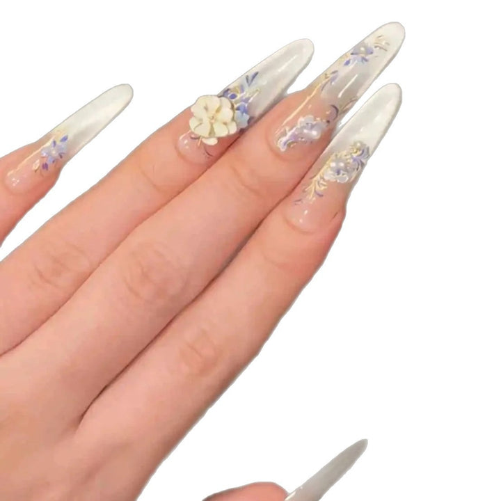 Elegant Floral Nail Art Tips Kalsten