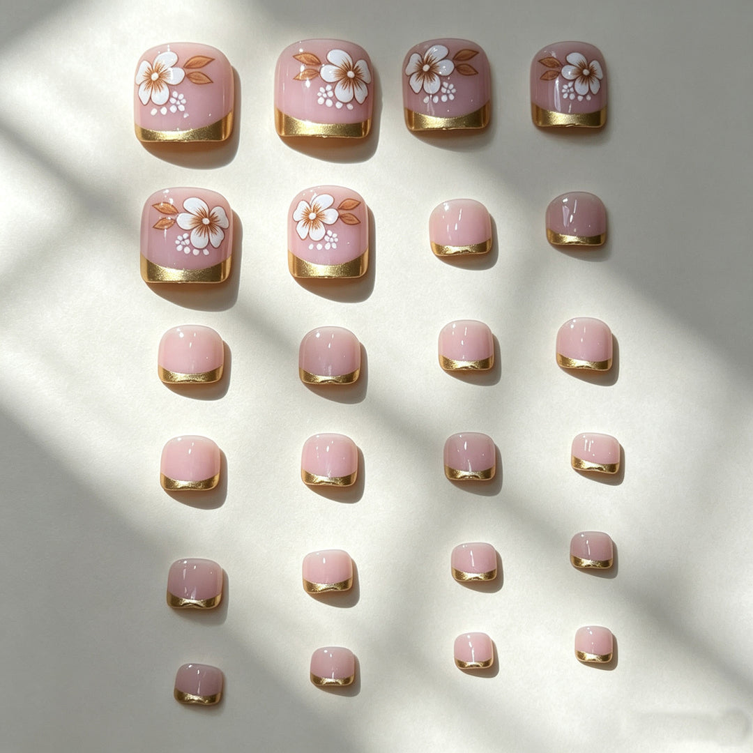 Decorative Floral Nail Art Tips Kalsten