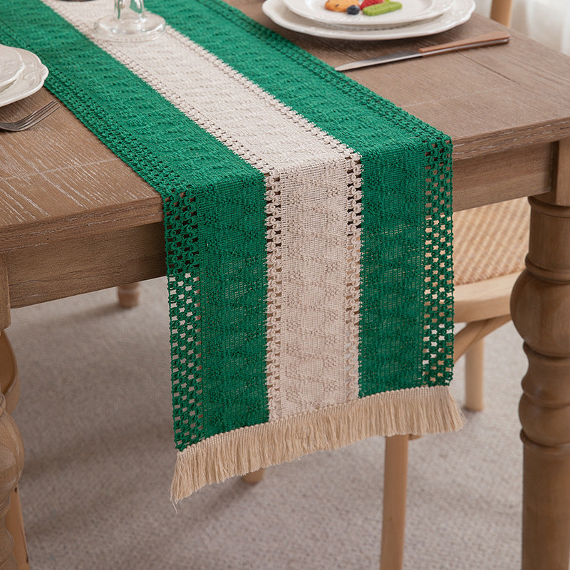Festively Patterned Table Runner