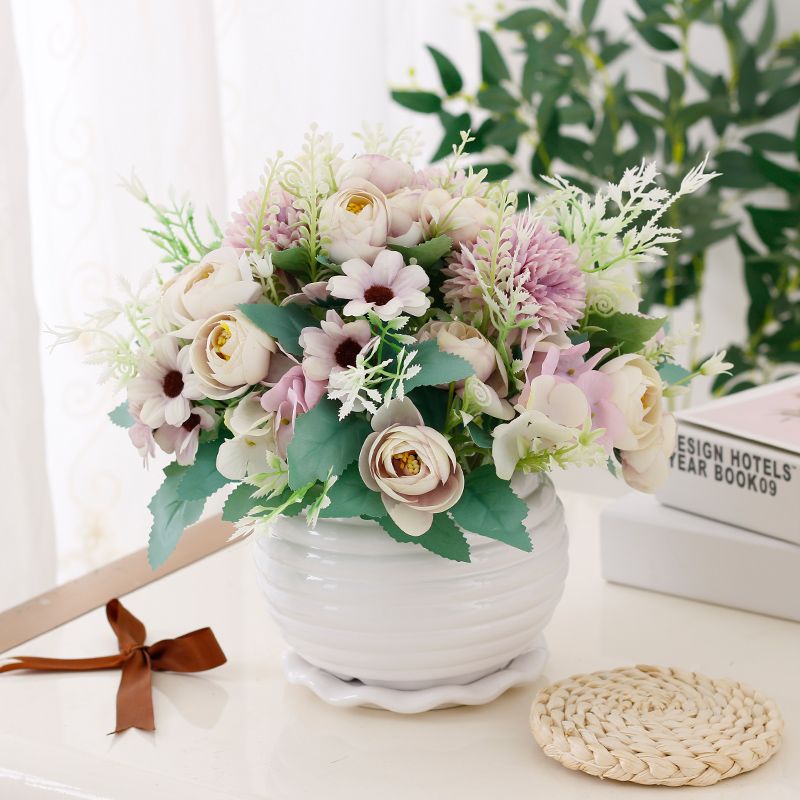 Vibrant Artificial Floral Arrangement
