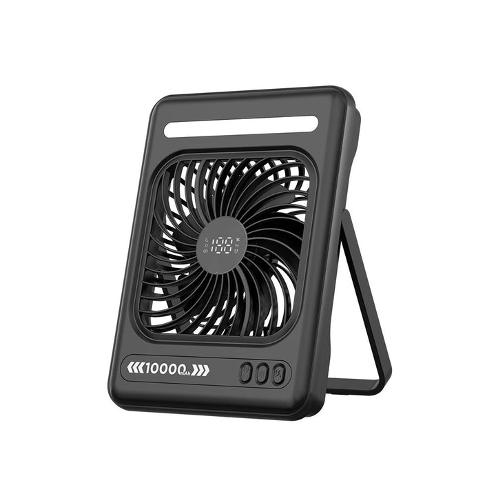 Unisex Digital Display Rechargeable Table Fan Kalsten