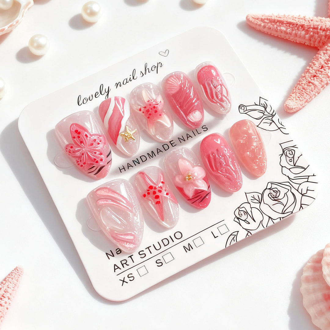 Premium Decorative Press-On Nails