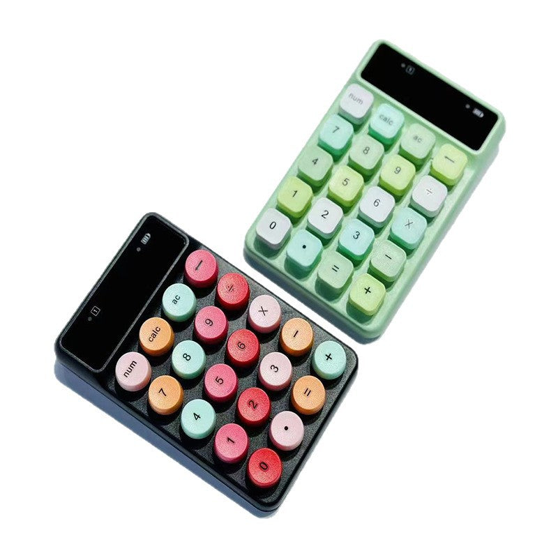 Wireless Retro Calculator Keyboard Kalsten