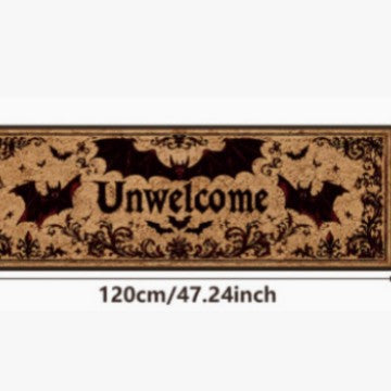 Floral Themed Welcome Mat Kalsten
