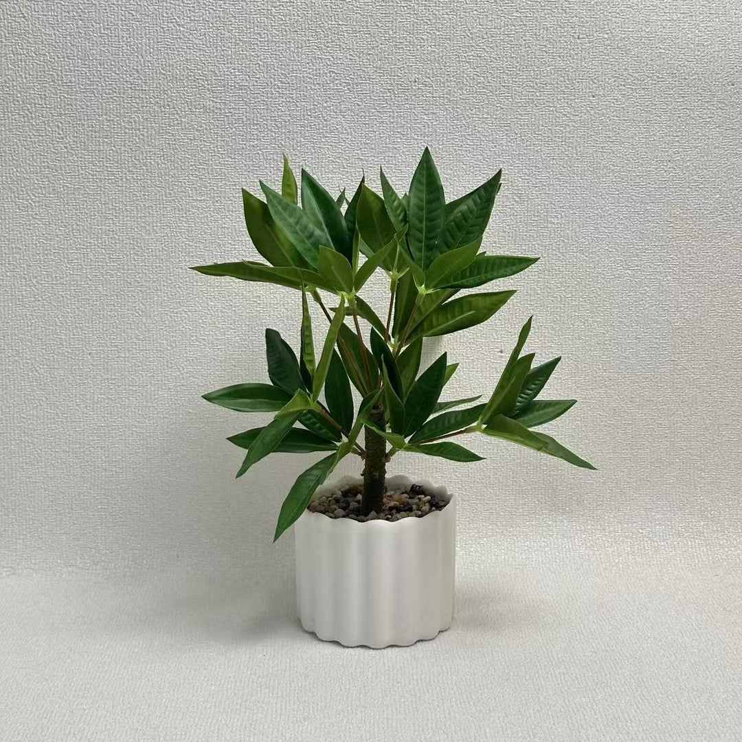 Decorative Potted Fern Plant for Home Decor Display